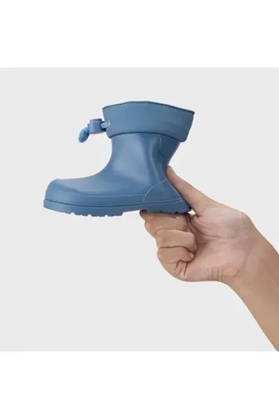 Mendi Borrego Çocuk Yağmur Çizmesi Azul - 28