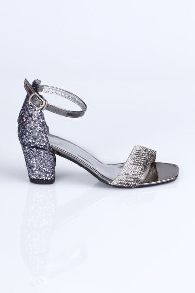 K.06 Taşlı Topuklu Ayakkabı F.