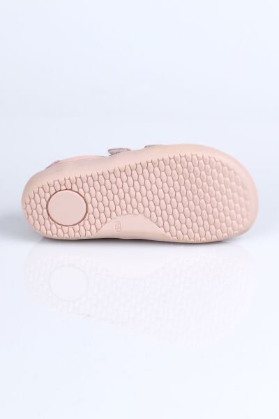 K.5000 BareFoot Hakiki Deri Spor Ayakkabı İ.B.P. Pudra - 30