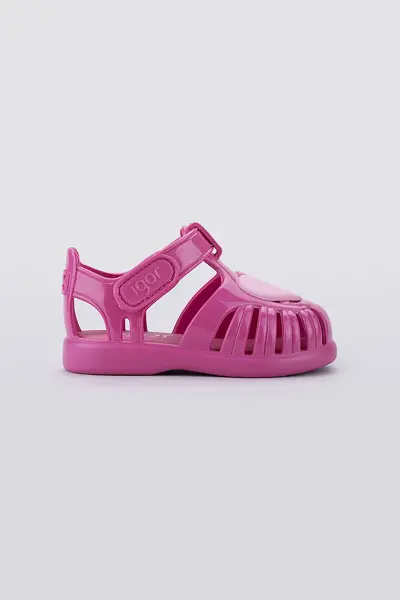 Tobby Gloss Love Çocuk Sandaleti Fucsıa - 19