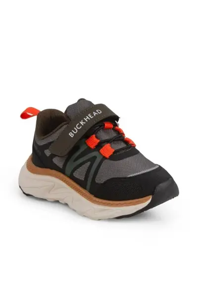 BUCK4498 Dakota Hafif Çocuk Spor Ayakkabısı HAKİ - 32