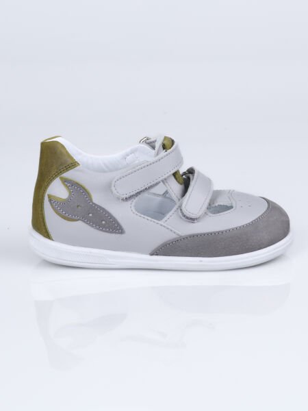 6668 Hakiki Deri Sandalet B.