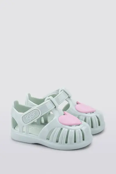 Tobby Gloss Love Çocuk Sandaleti Menta - 21