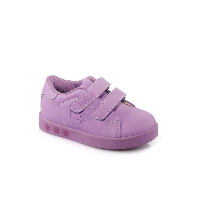 Unisex Çocuk OYO Işıklı Spor Ayakkabı (22-25 Numara Aralığı) Lila - 25